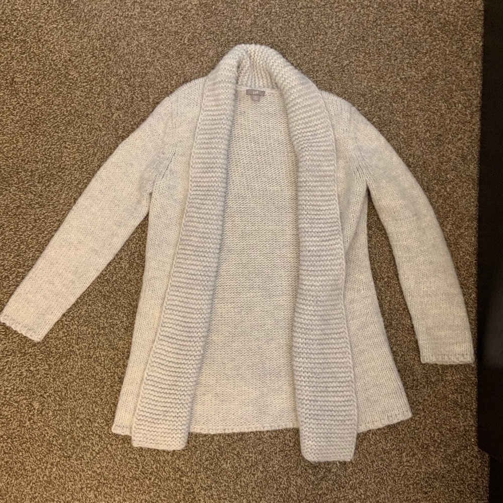 Light Grey J.Jill Cardigan